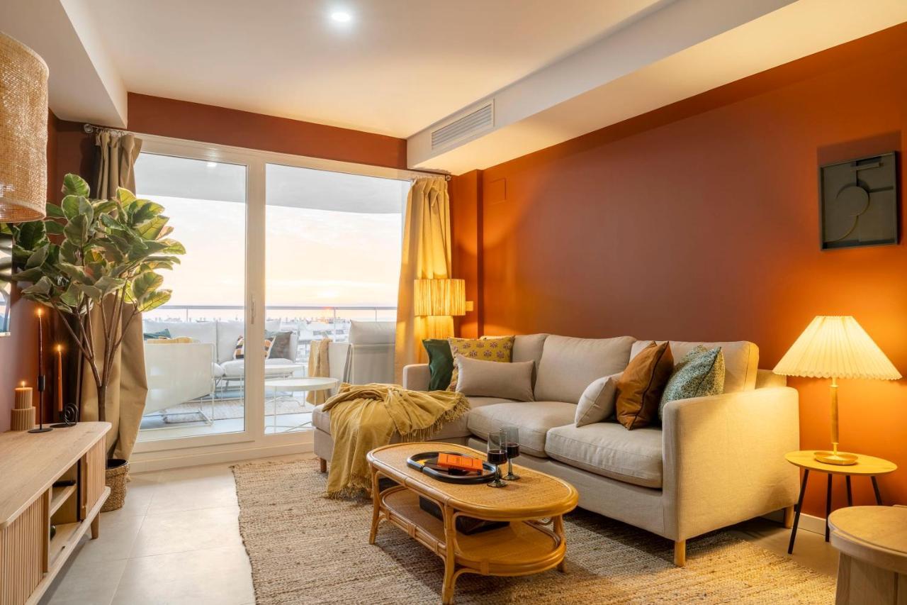 Gran Canet 2Br! Walk To Beach, Sea View, Sauna & Gym Canet d'En Berenguer Eksteriør billede